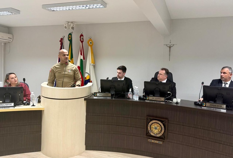  Câmara de Orleans: Sessão Ordinária do dia 14 de Julho
