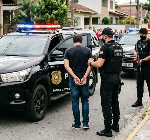  Ex-comunicador  é preso por estupro de vulnerável em Braço do Norte