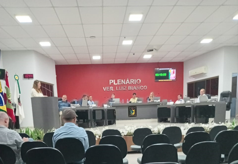  Câmara de São Ludgero: Sessão Ordinária do dia 27 de Abril de 2026