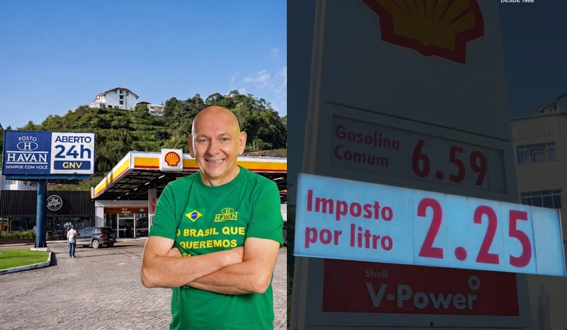  Luciano Hang vai vender gasolina ‘sem imposto’ com desconto de R$ 2 por litro em postos em SC