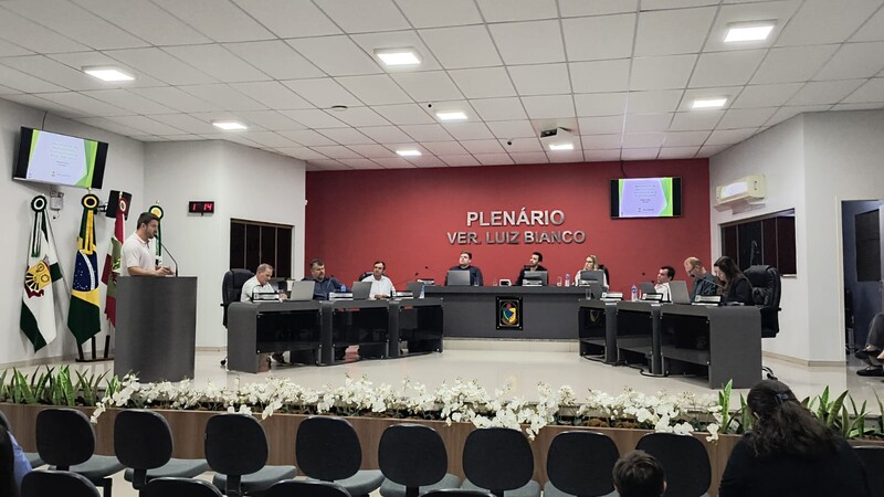  Câmara de São Ludgero: Sessão Ordinária do dia 04 de maio de 2026